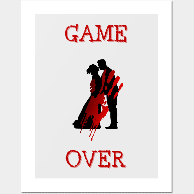 Game over Wall Art by Patrrrycja